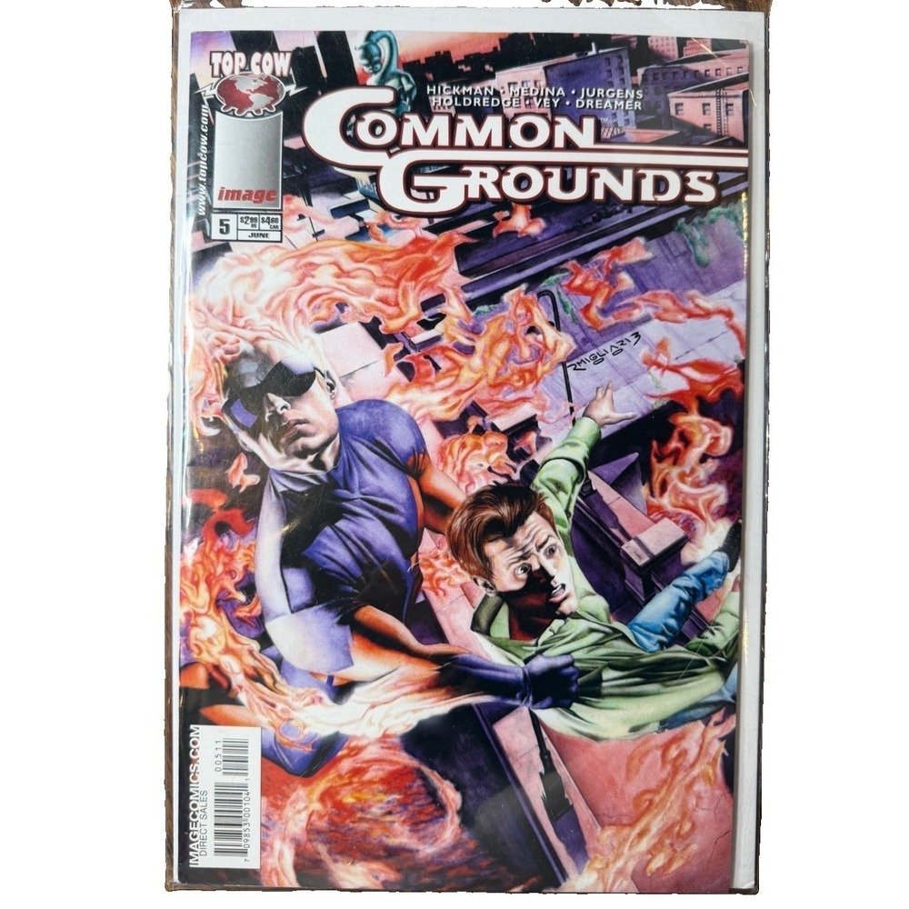 Common Grounds #5 Image Comics Troy Hickman Dan Jurgens Jorge Medina Color